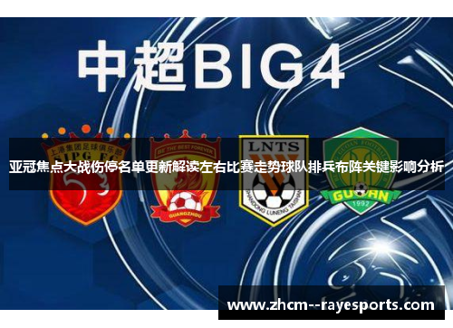 亚冠焦点大战伤停名单更新解读左右比赛走势球队排兵布阵关键影响分析